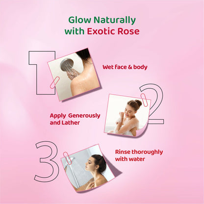 Nisha Soaps for Bath - Exotic Rose