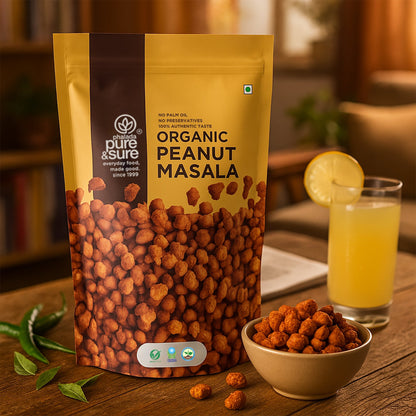 Pure & Sure Organic Peanut Masala