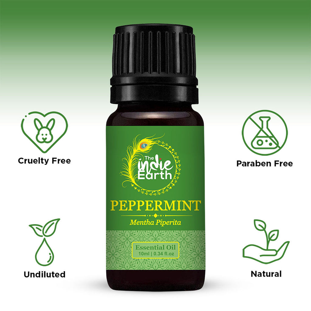 The Indie Earth Peppermint Essential Oil - 10 ml