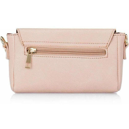 Caprese Women Casual Pink PU Sling Bag