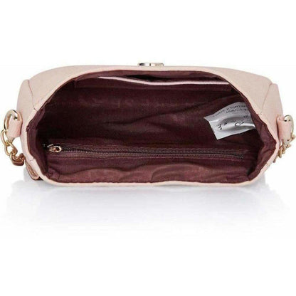 Caprese Women Casual Pink PU Sling Bag