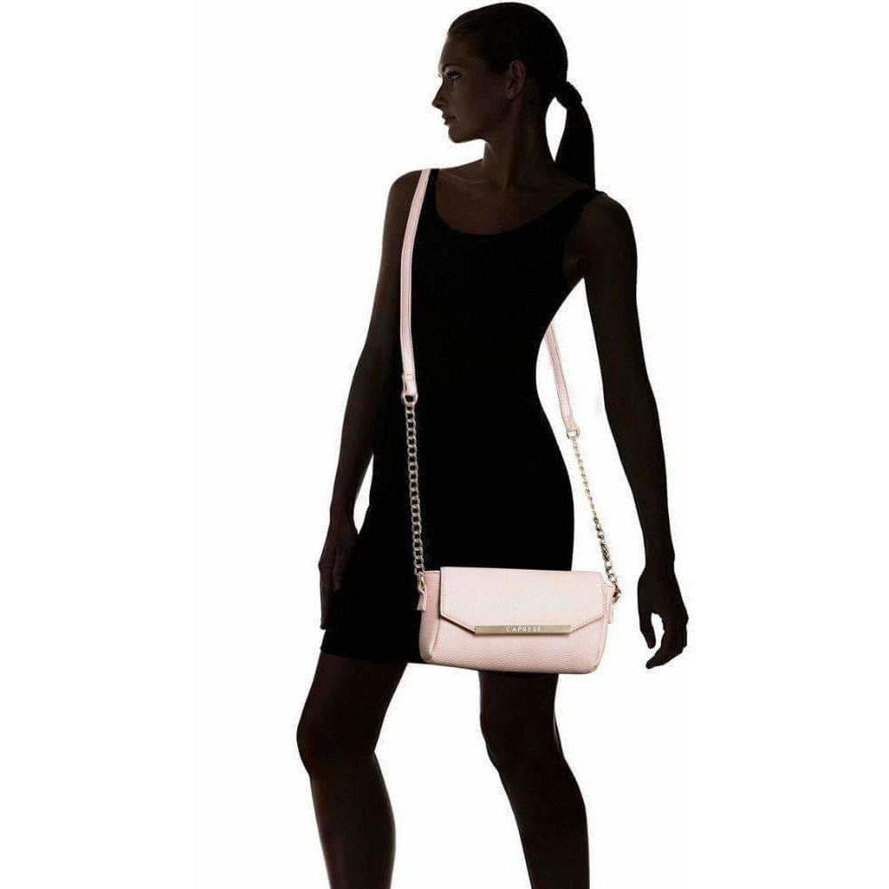 Caprese Women Casual Pink PU Sling Bag
