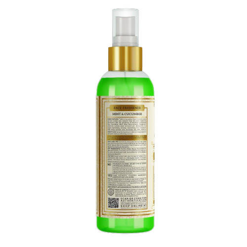 Khadi Natural Mint & Cucumber Face Freshener - 100 ml