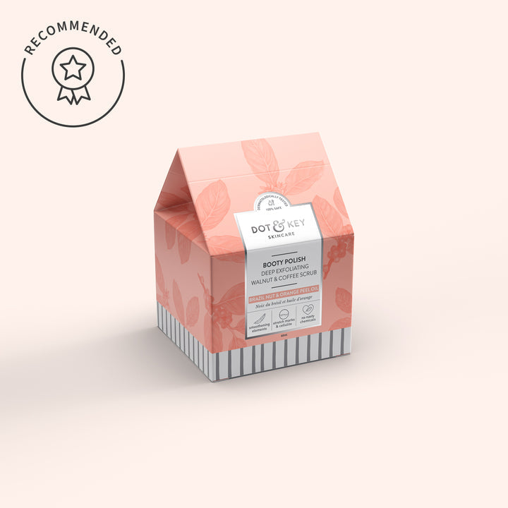 Dot & Key Booty Polish Deep Exfoliating Walnut & Coffee Body Scrub - 60 ml