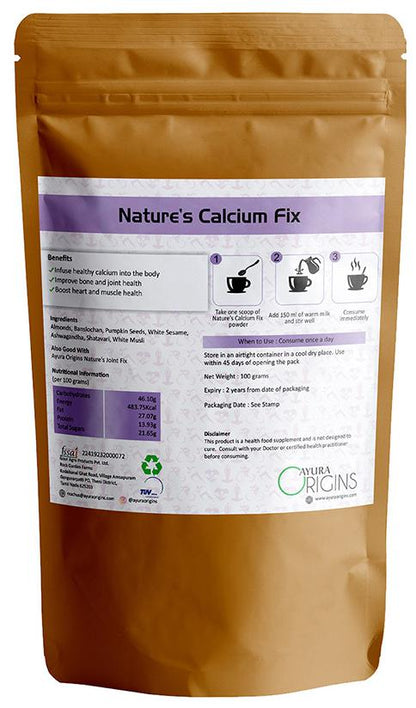 Ayura Origins Nature's Calcium Fix Powder