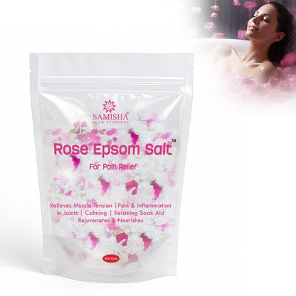 Samisha Rose Epsom Salt For Pain Relief