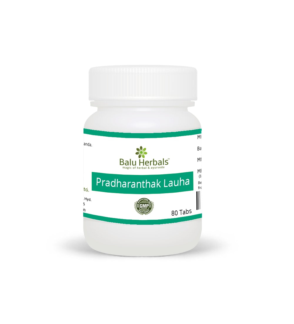 Balu Herbals Pradharanthak Lauha - 80 tabs