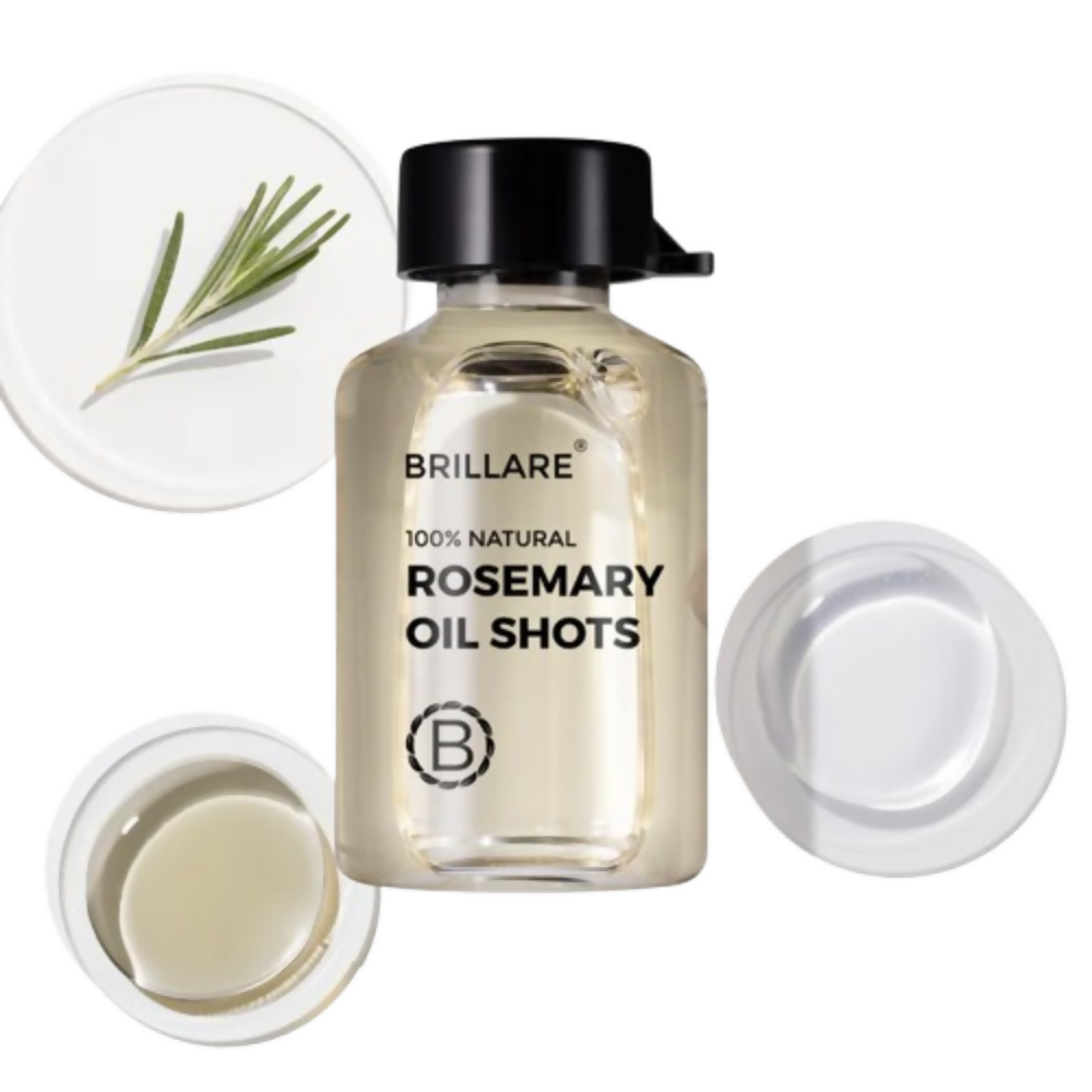 Brillare Rosemary Oil Shots For Visible Hair Growth