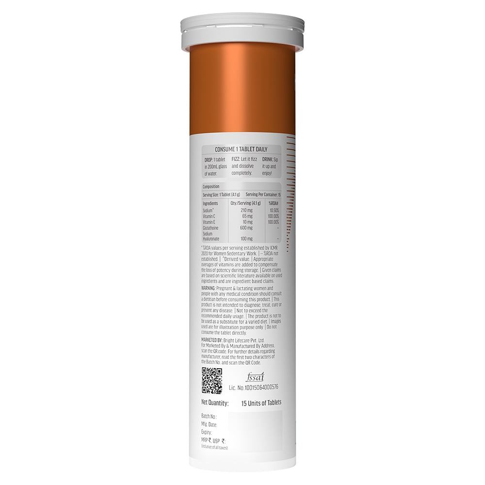 HK Vitals Glutathione Effervescent Tablets
