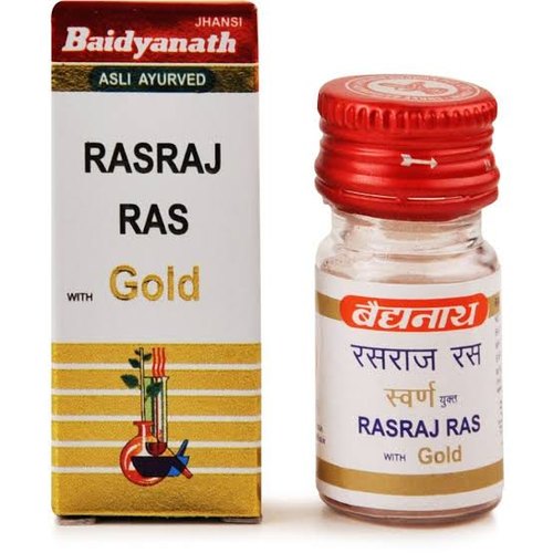Baidyanath Jhansi Rasraj Ras Herbal Supplement Tablets