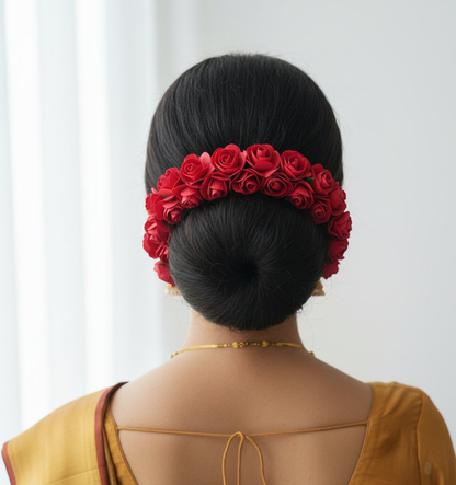 Red Rose Gajra