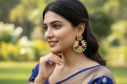 Multicolor Ad Earrings