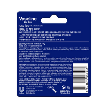 Vaseline Lip Care Lip Balm Stick - Rosy Lips