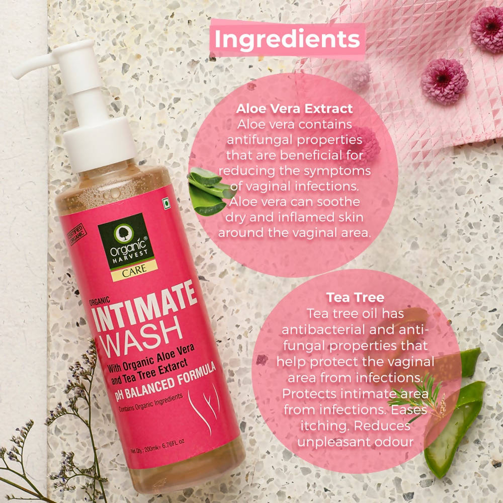 Organic Harvest Organic Intimate Wash - 200 ml