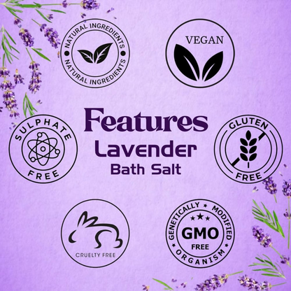 VedicAyurveda Lavender Bath Salt