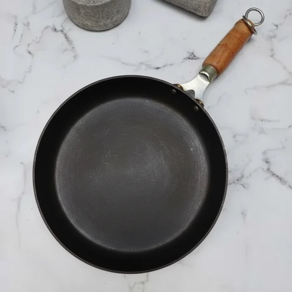 Zishta Pure Iron Fry Pan Induction Friendly