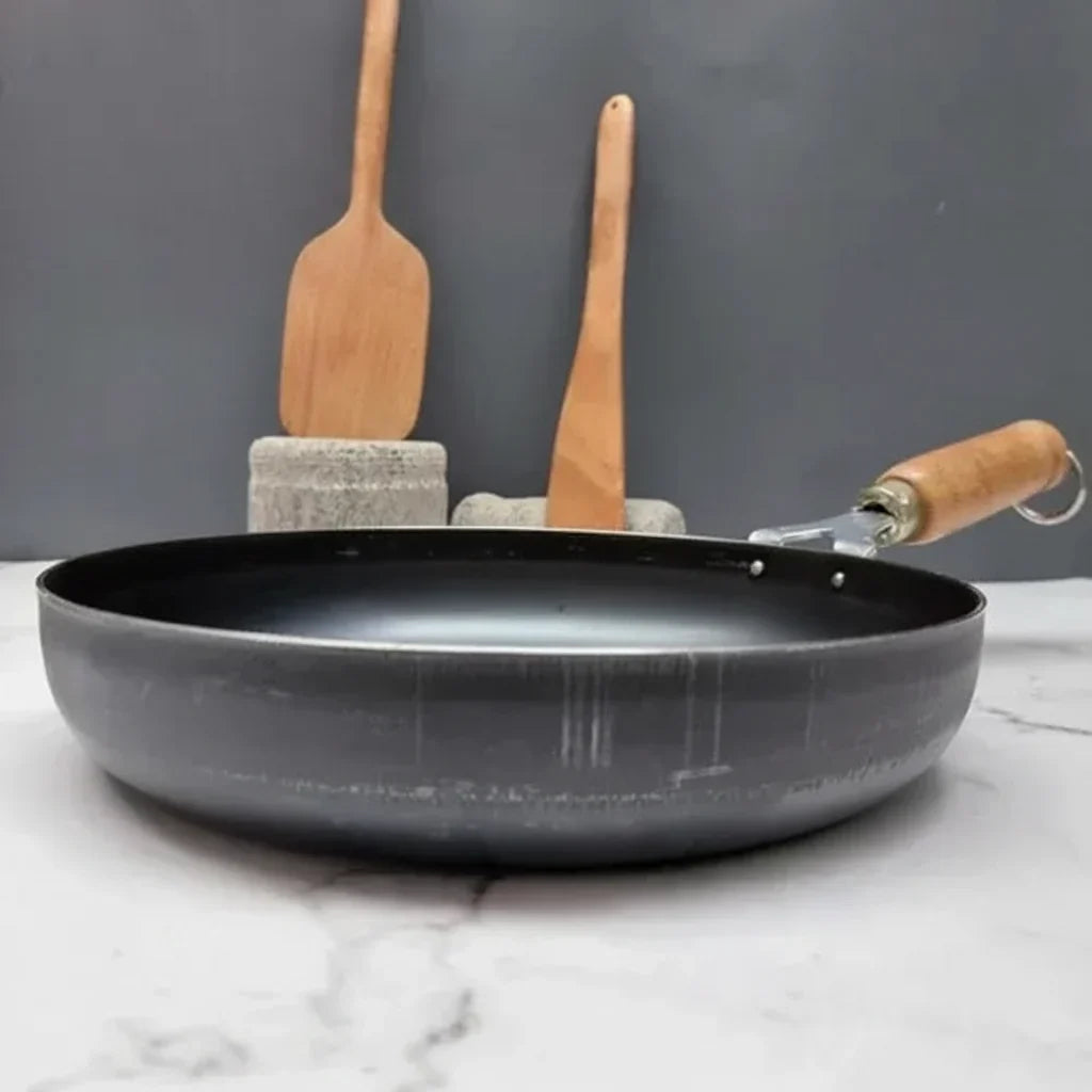 Zishta Pure Iron Fry Pan Induction Friendly