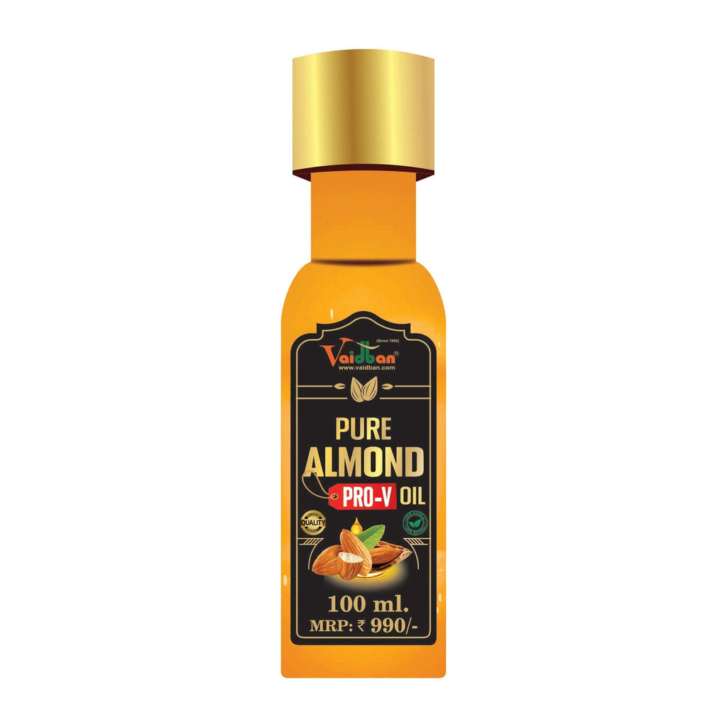 Vaidban Pure Almond Pro-V Oil - 100 ml