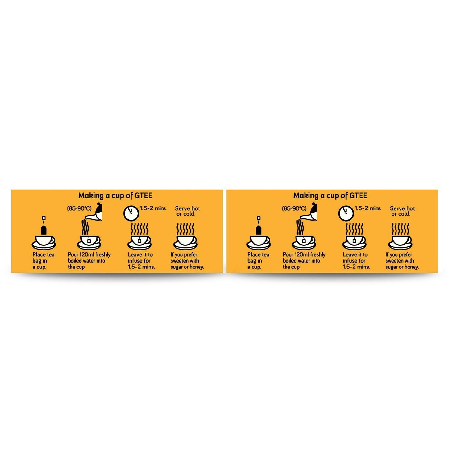 Gtee Chamomile Green Tea Bags for Stress Relief and Good Sleep