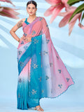 Tikhi Imli Floral Sequinned Designer Saree