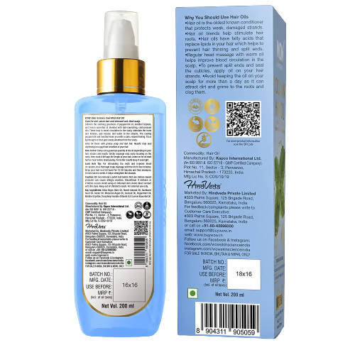 Wow Skin Science Cool Mint Hair Oil - 200 ml