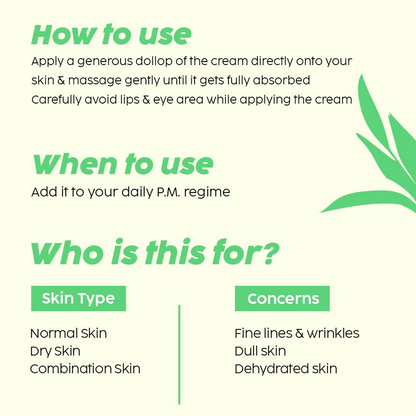 PLIX The Plant Fix Pomegranate 1% Retinol & 1% Bakuchi Oil Anti Ageing Night Cream