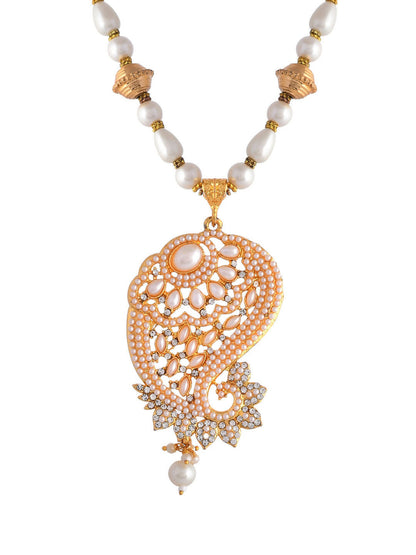 VOJ Women Gold Color stainless steel Jewellery Set
