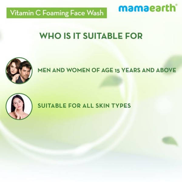 Mamaearth Vitamin C Foaming Face Wash - 150 ml