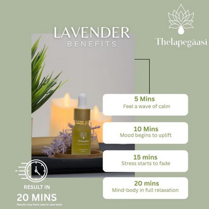 Thetapegaasi Lavender Pure Essential Oil Roll-On