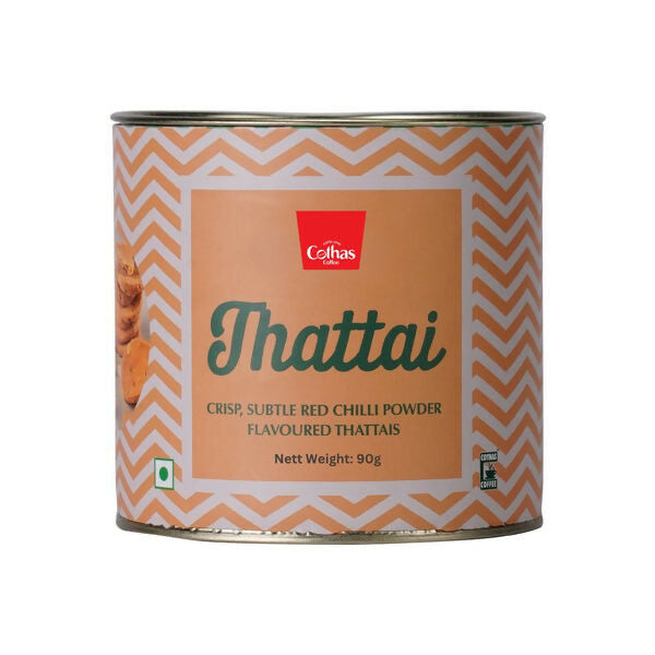 Cothas Thattai | Crispy Rice Flour Snack with Black Gram