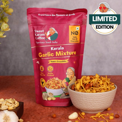 Sweet Karam Coffee Kerala Garlic Mixture