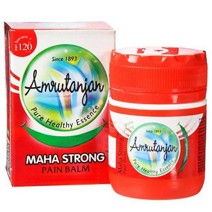 Amrutanjan Maha Strong Pain Balm Red