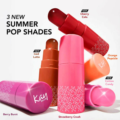 Kay Beauty Jelly Lip & Cheek Popsicle Wand - Strawberry Crush