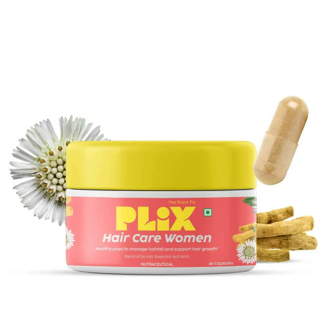 PLIX The Plant Fix Hair Care Women Capsules with Bhringraj -45 caps