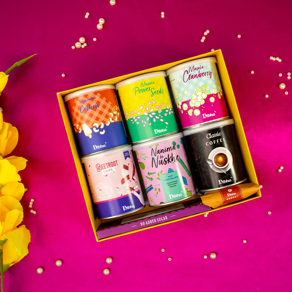 Dibha Women's Day Sweet & Healthy Gift Hamper Box