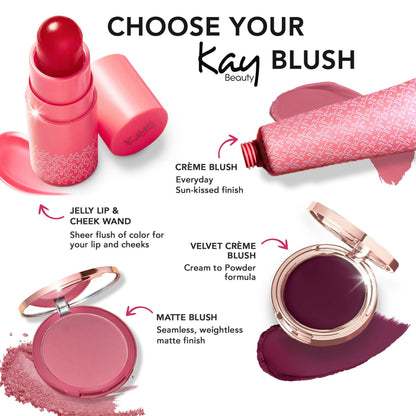 Kay Beauty Jelly Lip & Cheek Popsicle Wand - Berry Burst