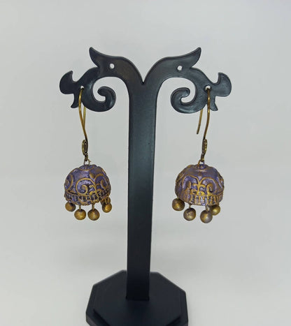 Terracotta Hanging Jhumkas