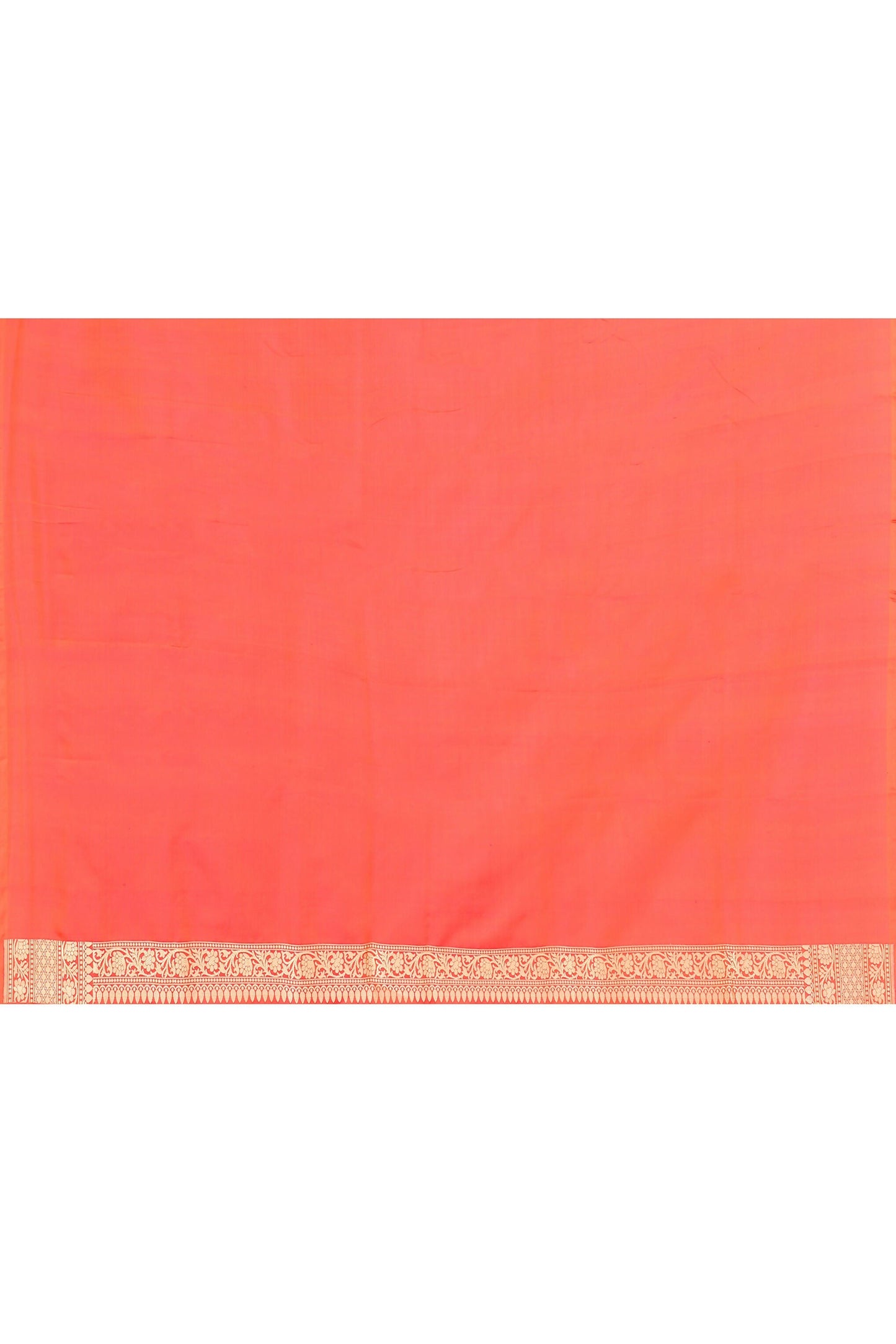 Joban Fashion Red Pure Katan Pure Handloom Banarasi Silk Saree