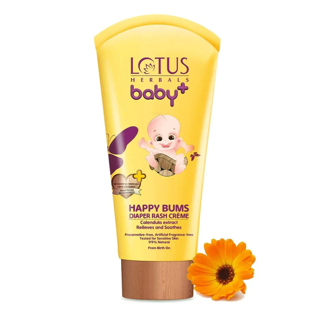 Lotus Herbals Baby+ Happy Bums Diaper Rash Crème