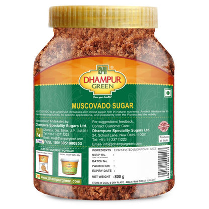 Dhampur Green Muscovado Sugar