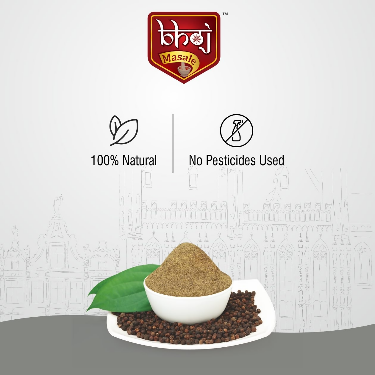Bhoj Masale Kali Mirch Powder