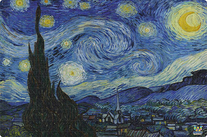 Webby Wooden Starry Night Painting Jigsaw Puzzle-1000 Pcs