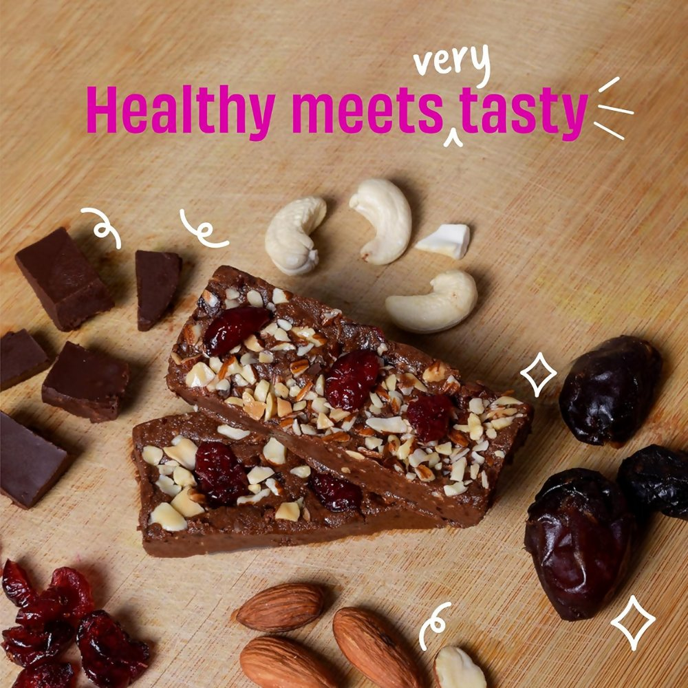 The Whole Truth Energy Bars - Cocoa Cranberry Fudge