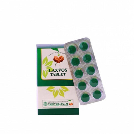 Vaidyaratnam Laxvos Tablets - 10 Tabs