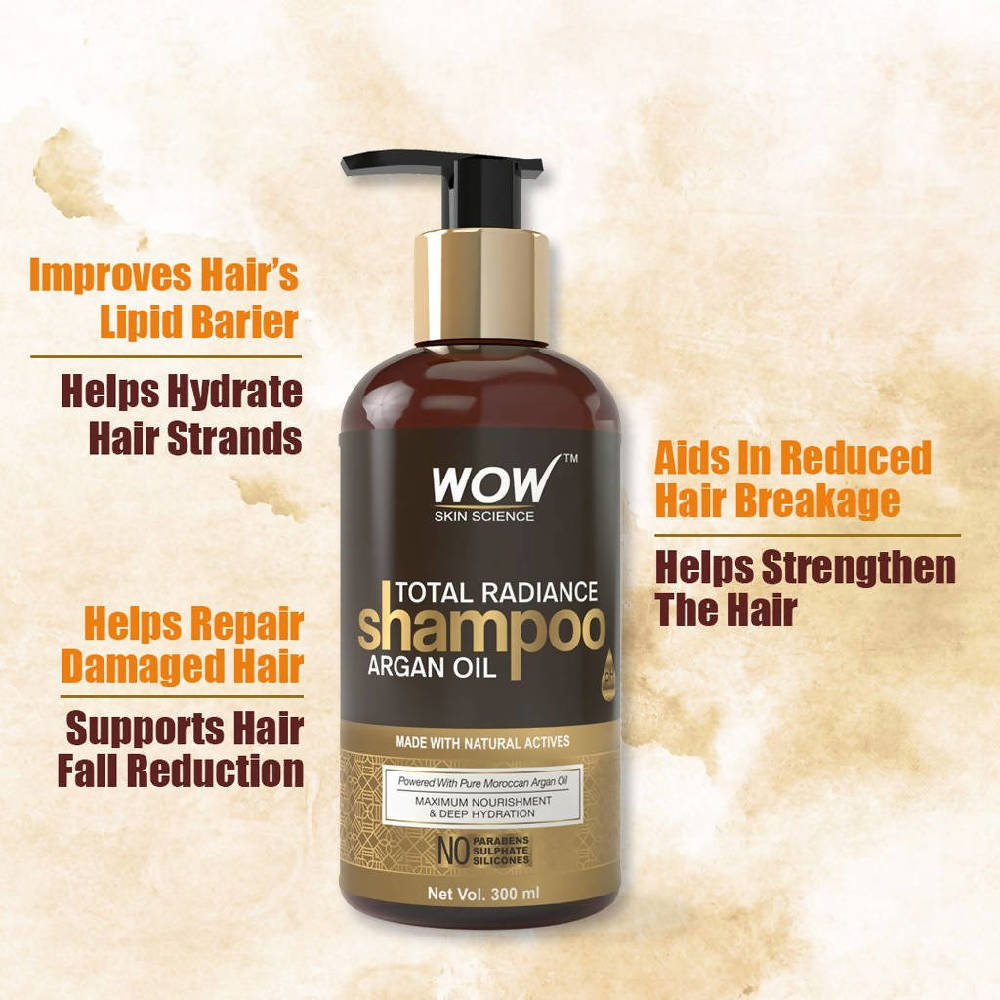 Wow Skin Science Total Radiance Shampoo - 300 ml