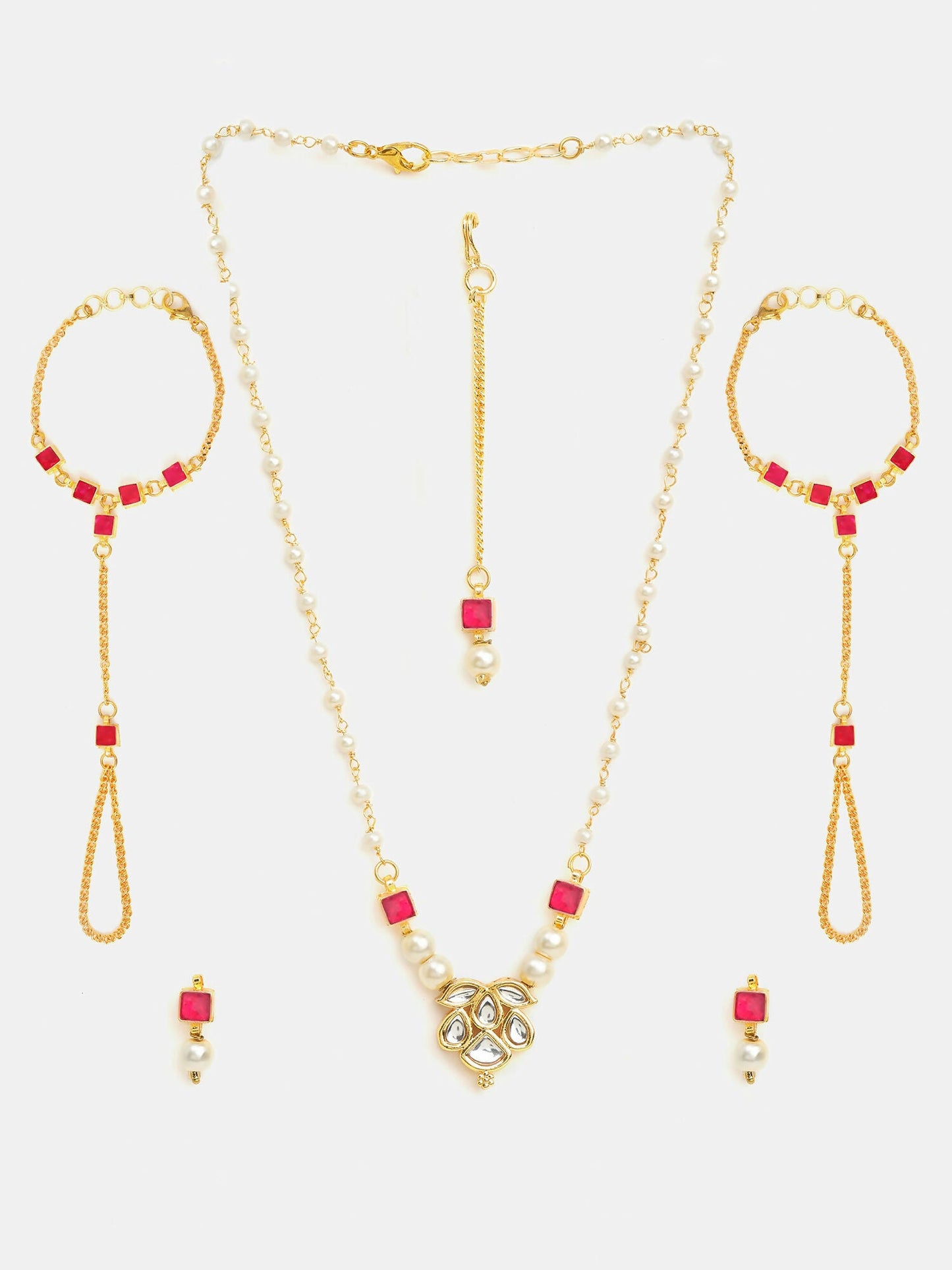 Ruby Raang Dua 4-Piece Jewelry Set