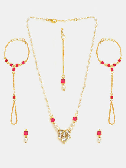 Ruby Raang Dua 4-Piece Jewelry Set