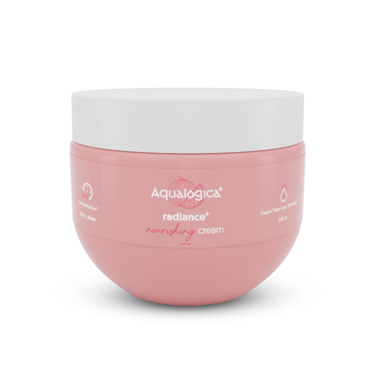 Aqualogica Radiance+ Nourishing Cream for Face & Body  - 200 ml