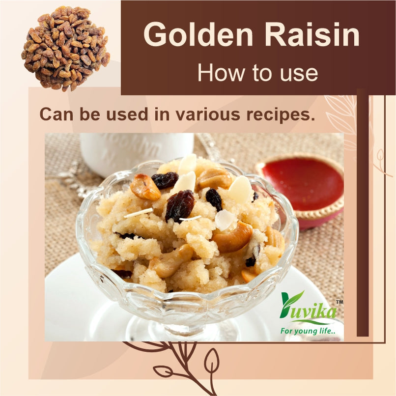 Yuvika Munakka - Bhura-Golden Munakka - Brown Raisin - Currant - Dry Grapes
