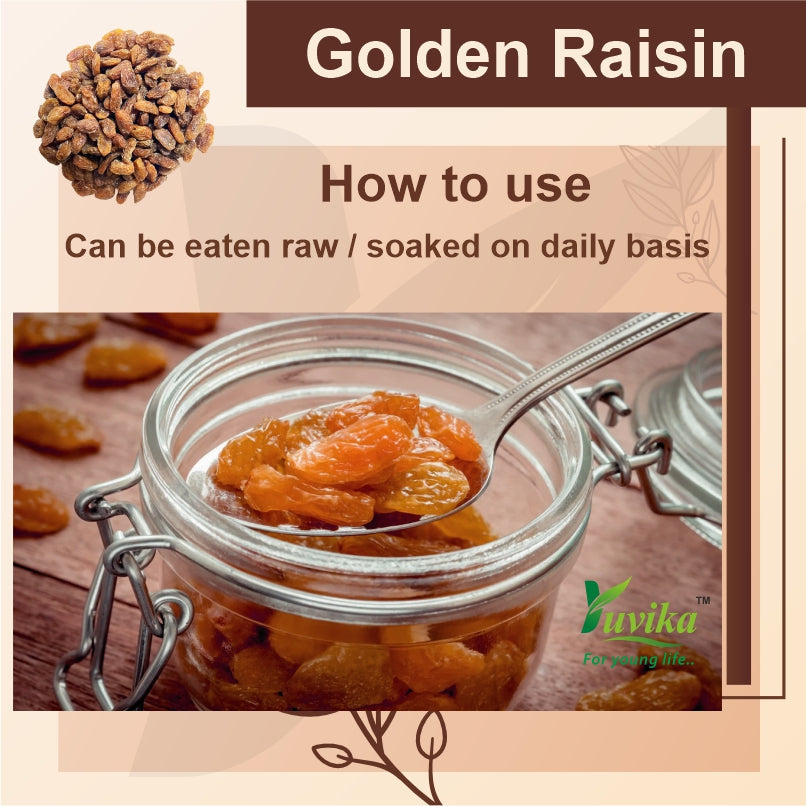 Yuvika Munakka - Bhura-Golden Munakka - Brown Raisin - Currant - Dry Grapes